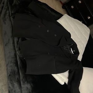 Mens Geoffrey Beene Peacoat size L Black